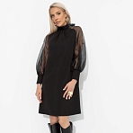 Платье с бантом из органзы Леди элегант (магия)