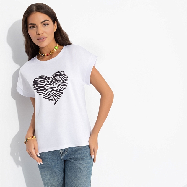 Футболка Оттенок настроения (heart) 