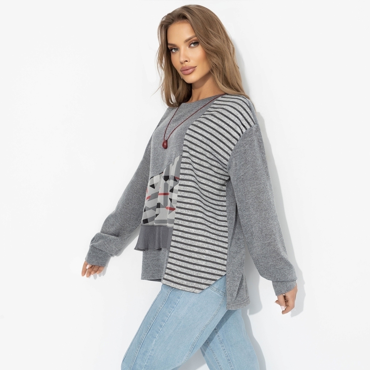 Выбираю себя (стайл). Состав: 65% полиэстер, 30% вискоза, 5% спандекс