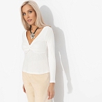 Лонгслив Обнять взглядом. Состав: 97% хлопок, 3% лайкра