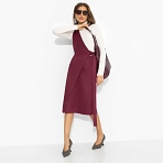 Сарафан Селфи-мания (бордо). Состав: 95% п/э, 5% спандекс