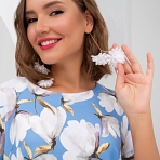 Платье Фантазийный перелив. Состав: 95% п/э, 5% спандекс