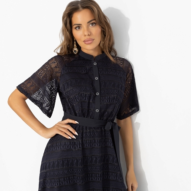 Платье Моя итальянская история (таинство, с поясом) 