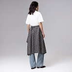 Игра теней (серый). Купить женский Юбка-килт оптом от производителя.