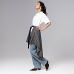 Игра теней (серый). Купить женский Юбка-килт оптом от производителя.