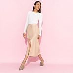 Юбка с карманами Откровенно шикарная (беж)