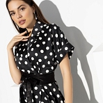 Платье Украшение леди (black elegant, с поясом). Состав: 100% п/э