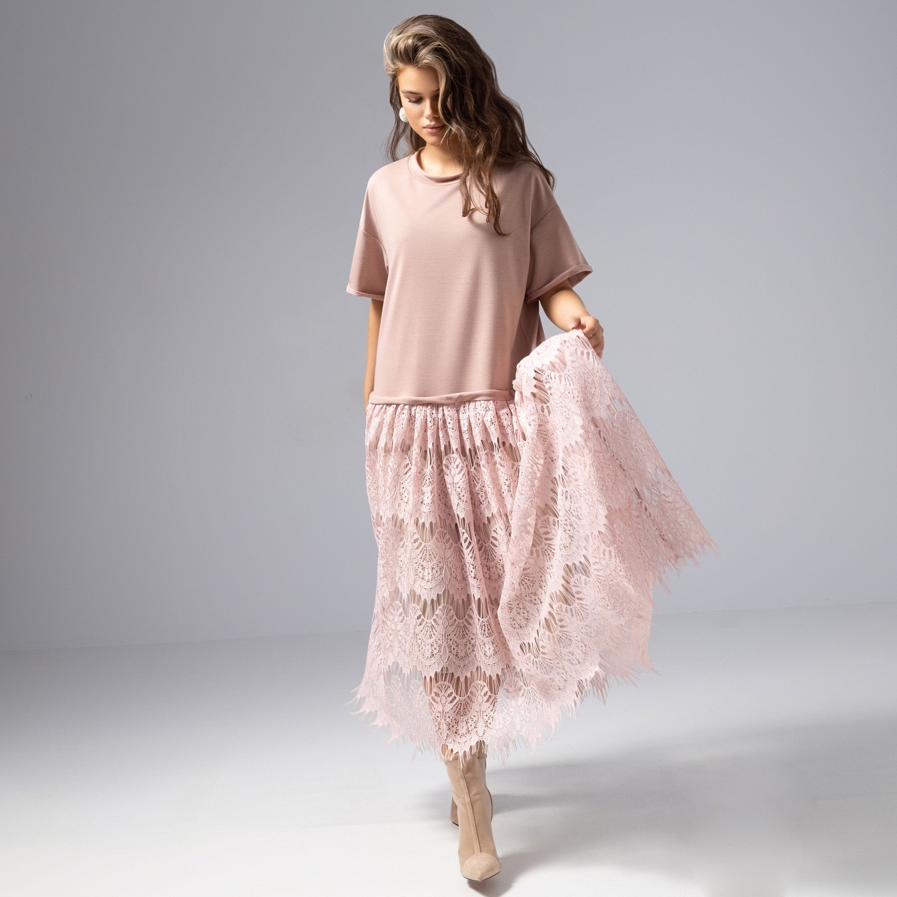 Платье Откровенный шик (симпатия). Состав: 65% п/э, 30% хлопок, 5% спандекс