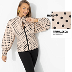 Жакет с дизайнерскими рукавами Сильная сторона