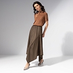 Юбка из мягкой экозамши Грация рассвета