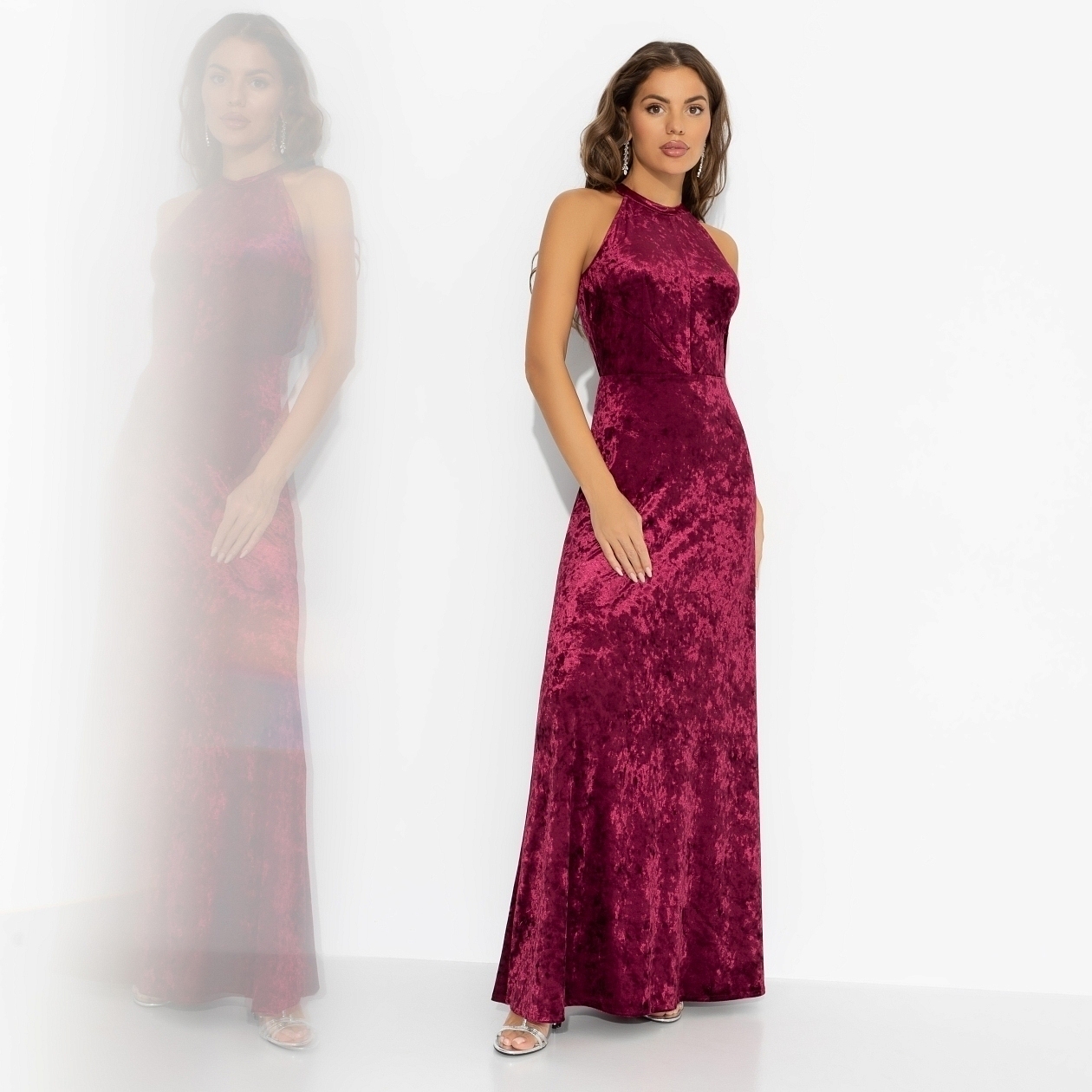 Платье Без границ (рубин). Состав: 100% п/э