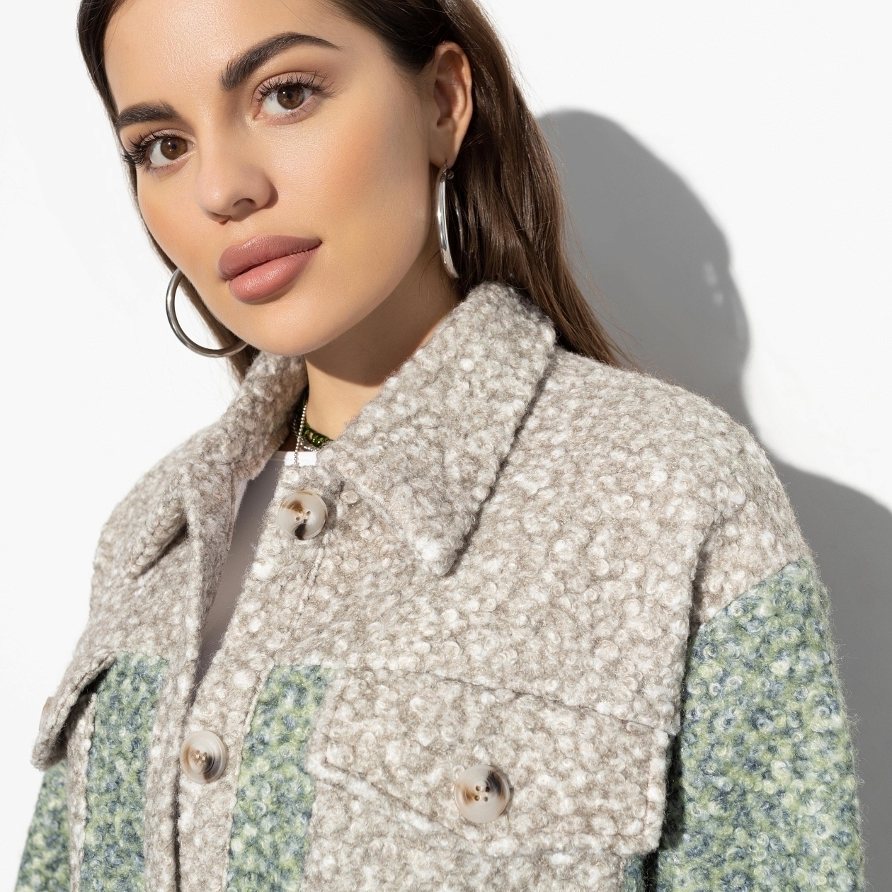 Нельзя не влюбиться (green beige). Состав: 100% п/э