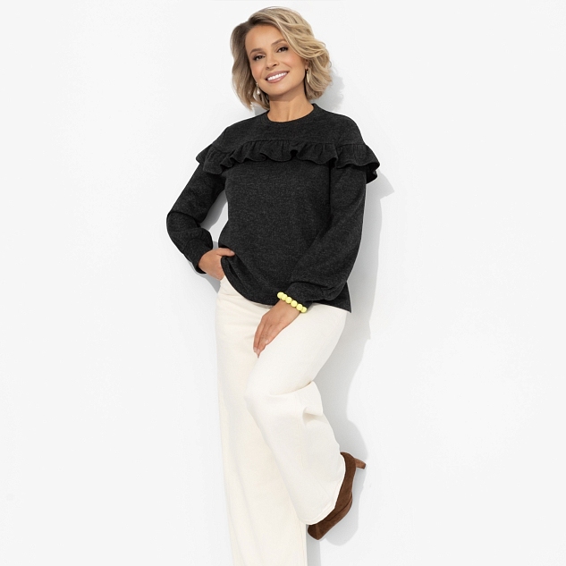 Блуза Стильный рейтинг (чёрная) 