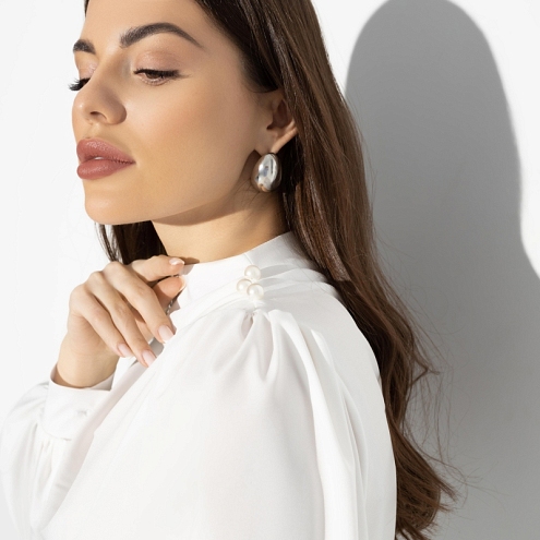 Блуза Модный флирт (chic white) 