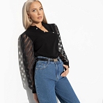 Блуза Волшебное очарование (pretty). Состав: 95% п/а, 5% эластан