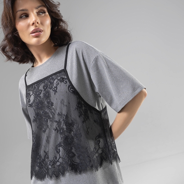 Футболка Модный тандем (2 в 1) 