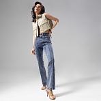 Джинсы с эффектом пушап New York (blue)