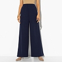 Брюки Свободные из трикотажа Модный вопрос (dark blue)