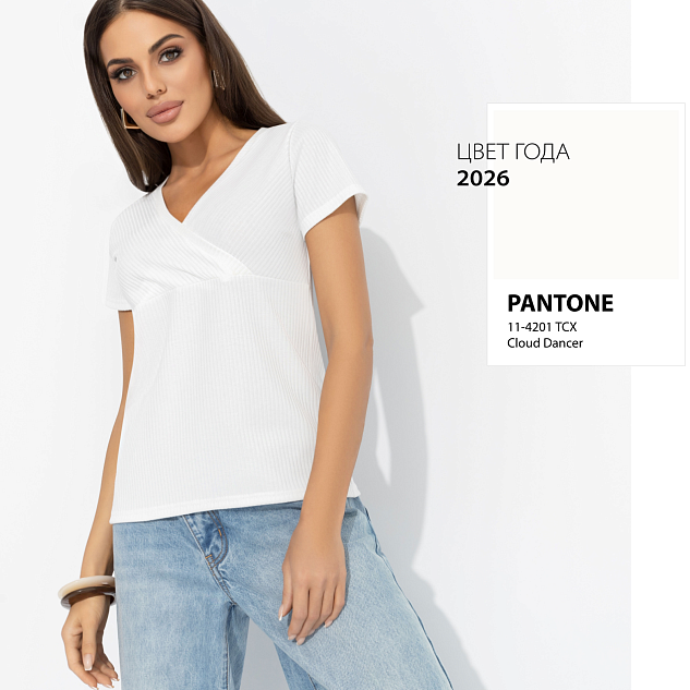 Футболка Женственность без границ (white) 