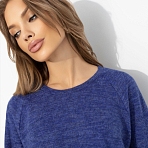 Лонгслив Модный эквивалент. Состав: 65% п/э, 30% вискоза, 5% спандекс