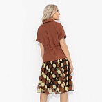 Костюм с юбкой Светские манеры (фэшн, 2 в 1). Состав: 85% п/э, 10% вискоза, 5% спандекс