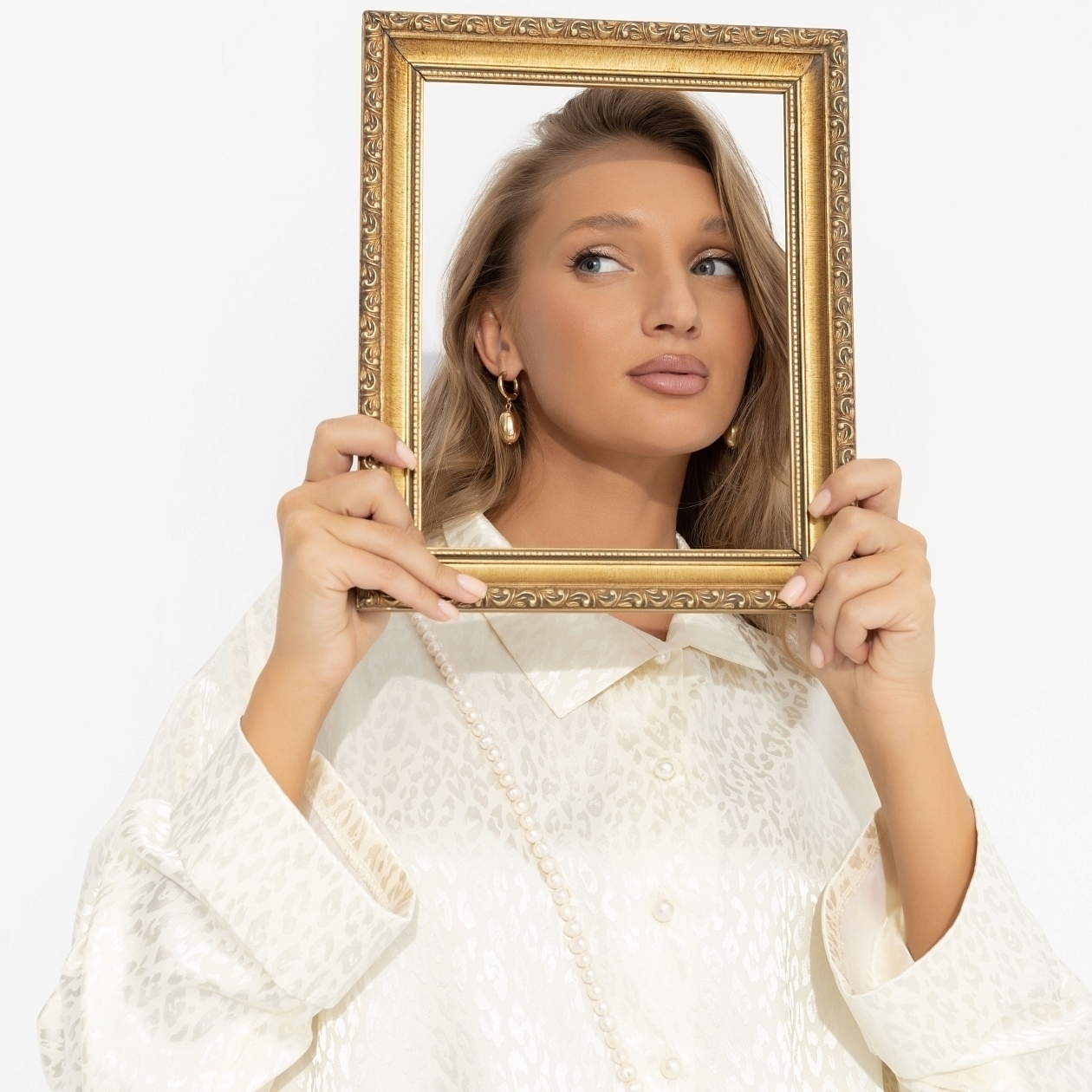 Блуза Шёлковый характер. Состав: 100% полиэстер