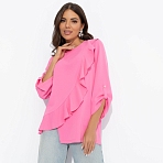 Блуза со сборками на рукавах Я пришла блистать