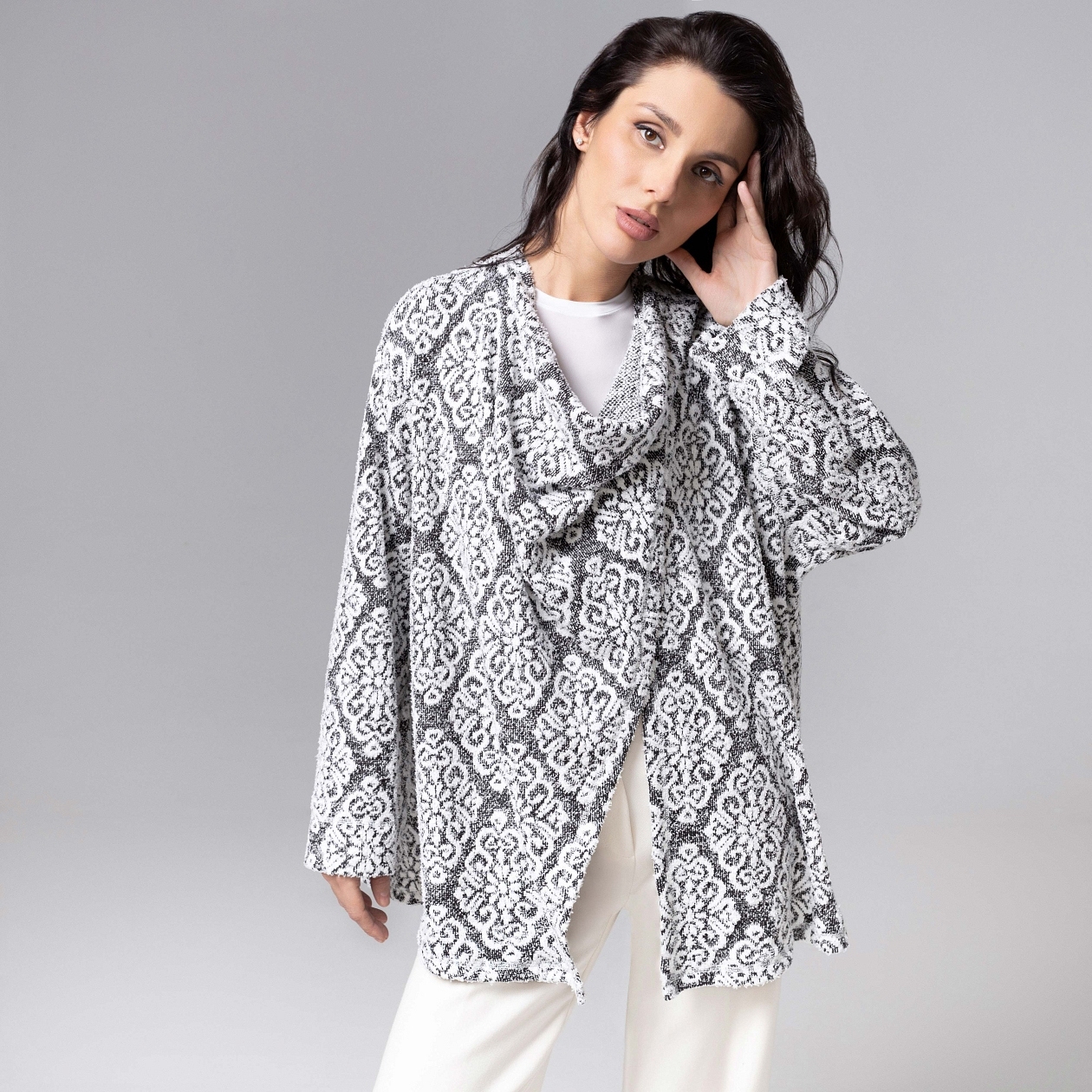 Секрет уверенности. Состав: 50% вискоза, 50% полиэстер