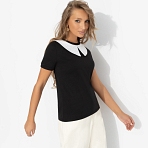 Футболка Ближе к себе. Состав: 65% п/э, 30% вискоза, 5% стрейч