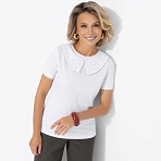 Ближе к себе (белая). Состав: 65% п/э, 30% вискоза, 5% стрейч