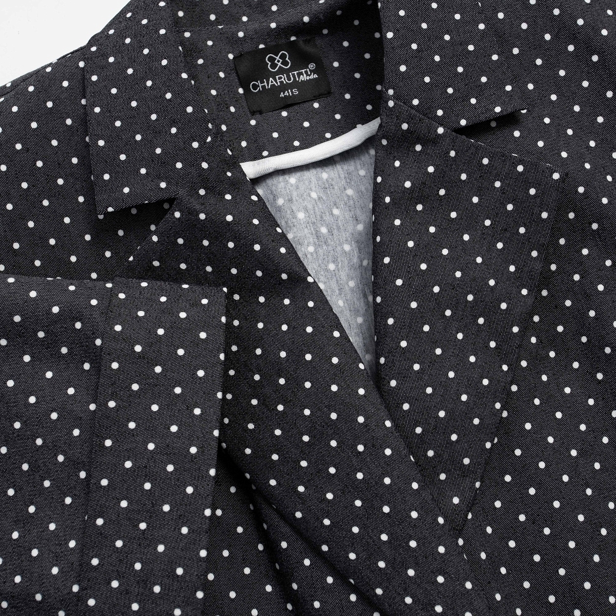 Жакет Джинсовый стиль (черный). Состав: 95% хлопок, 5% спандекс