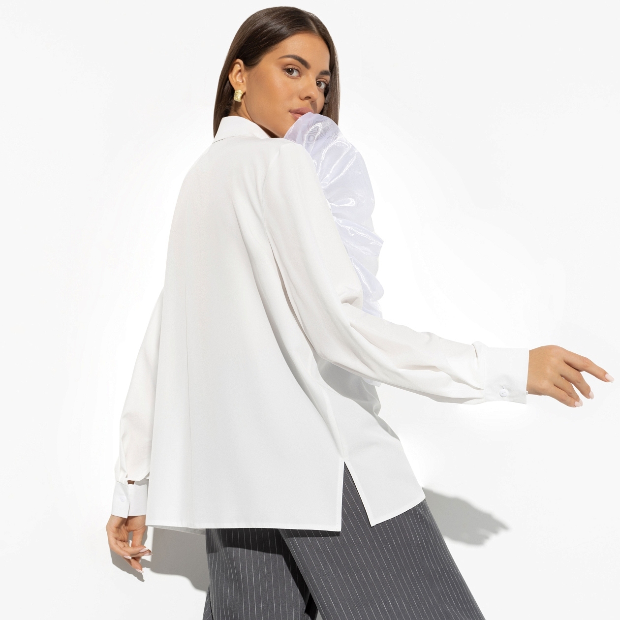 Блуза Феерия от кутюр (style). Состав: 95% п/э, 5% эластан