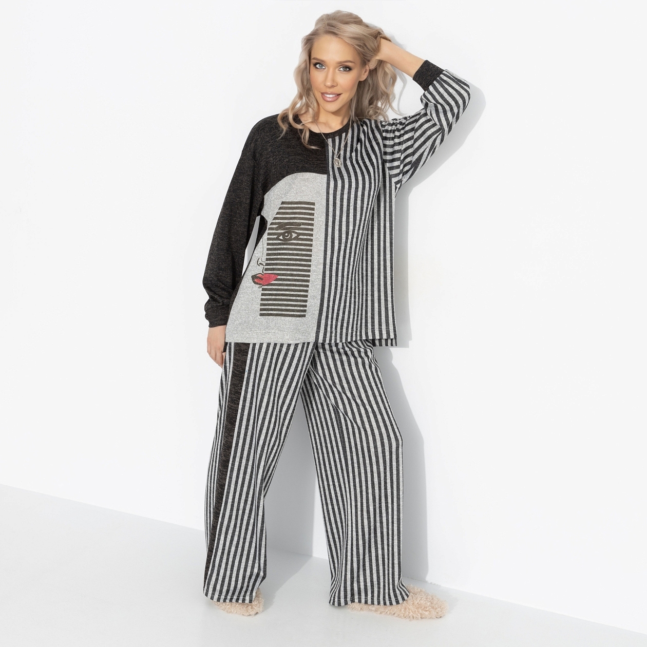 Примерь свободу. Состав: 65% п/э, 30% вискоза, 5% спандекс