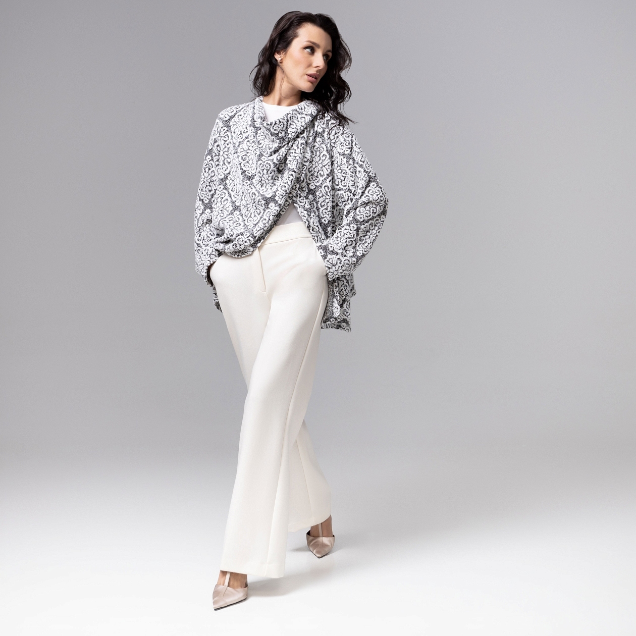 Секрет уверенности. Состав: 50% вискоза, 50% полиэстер