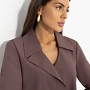 Блуза Амбассадор стиля (brown). Состав: 95% полиэстер, 5% эластан