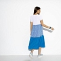 Платье Воздушная стихия (air blue). Состав: 80% п/э, 15% вискоза, 5% спандекс