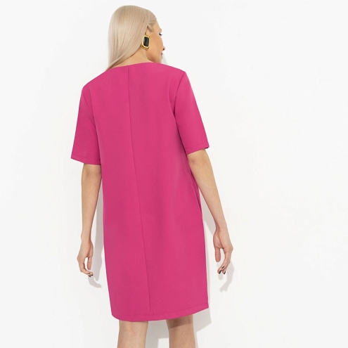 Платье Виртуальные будни (fuchsia)