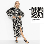 Платье-рубашка из вискозы В самое сердце (писк моды)