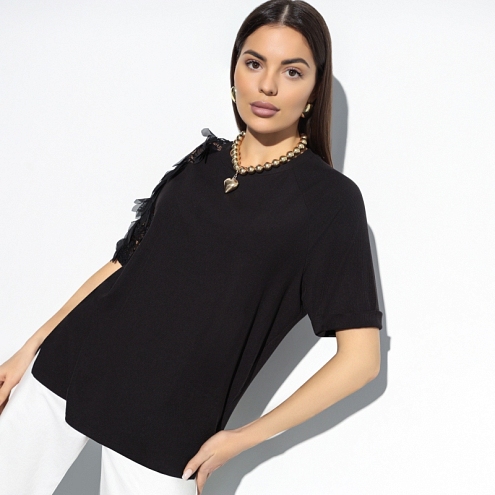 Футболка Закружила любовь (super black) 