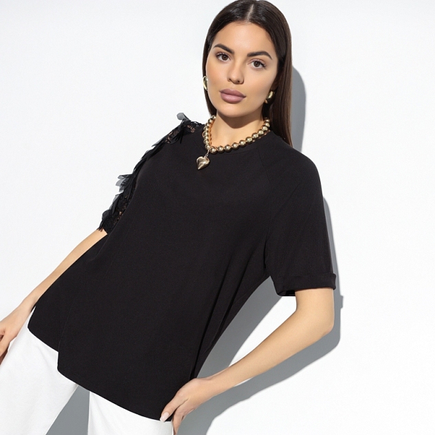 Футболка Закружила любовь (super black) 