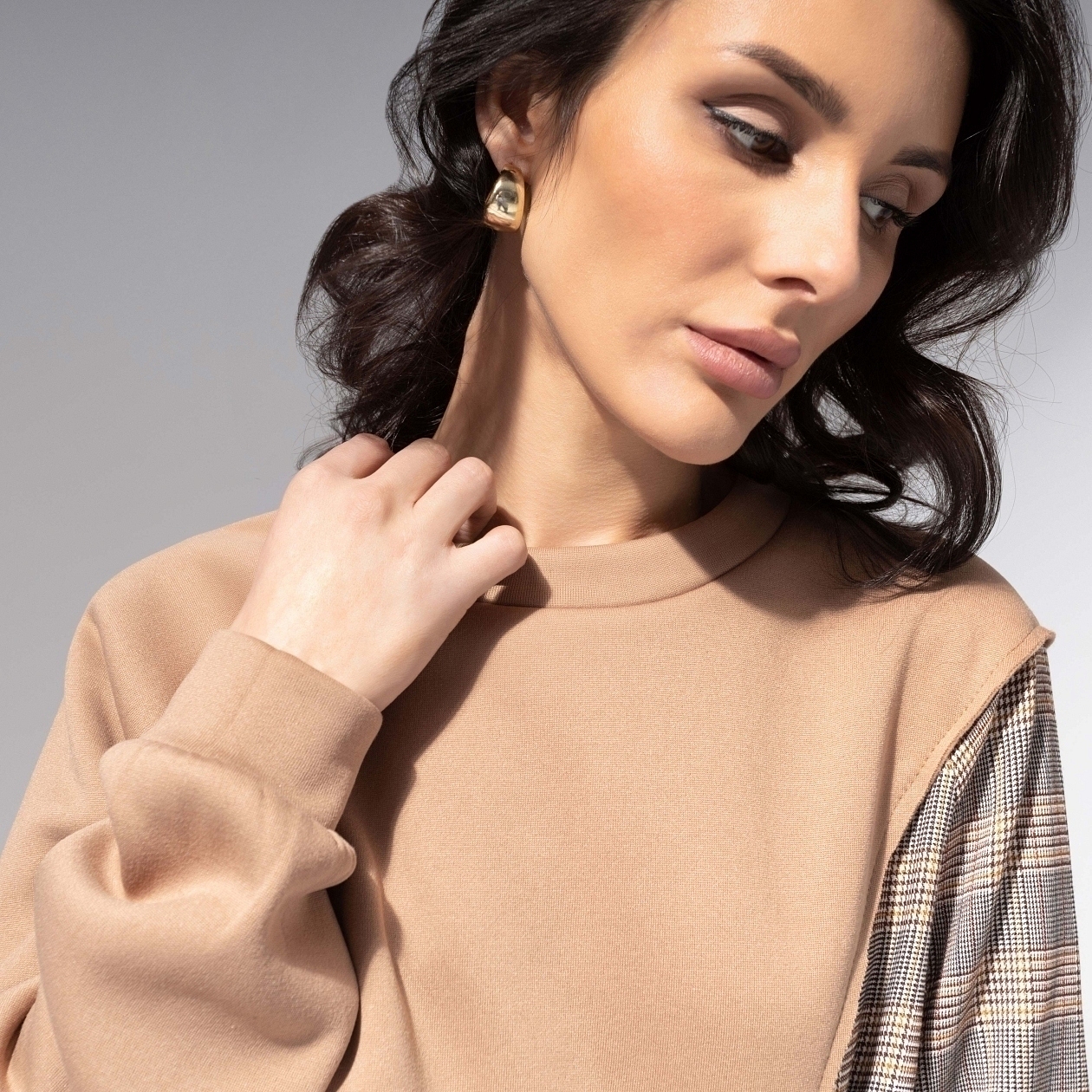 Светлый момент. Купить женские платья оптом от производителя. Светлый момент. Состав: 50% п/э, 48% вискоза, 2% спандекс