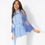 Жакет дизайнерский Даю автограф (с поясом)