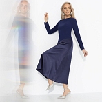 Платье Нежная утонченность (моя мудрость). Состав: 95% п/э, 5% эластан