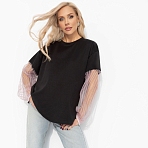 Футболка с декоративными рукавами Модный бунт (магия)