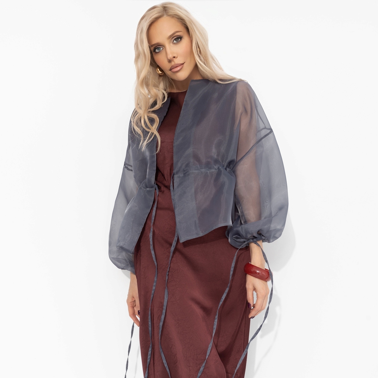 Жакет Вершина восхищения (графитовый). Состав: 100% полиэстер