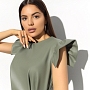Платье Дерзкий комплимент (с поясом). Состав: 95% п/э, 5% спандекс