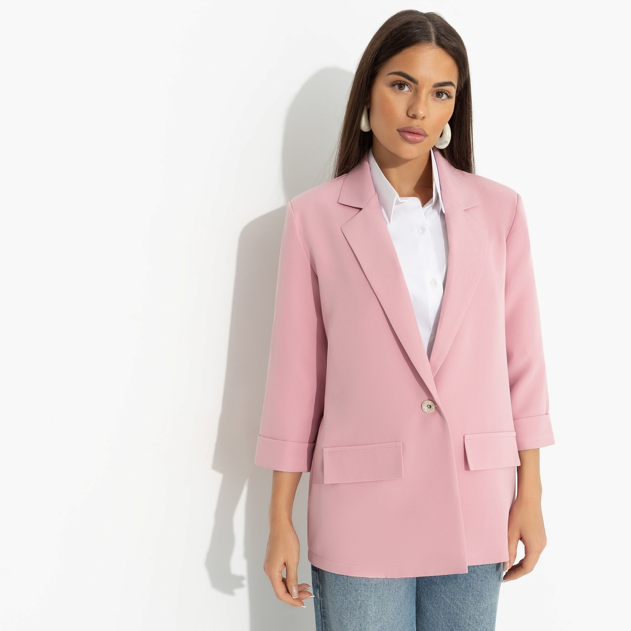 Жакет Всемирное признание (pink). Состав: 95% полиэстер, 5% эластан