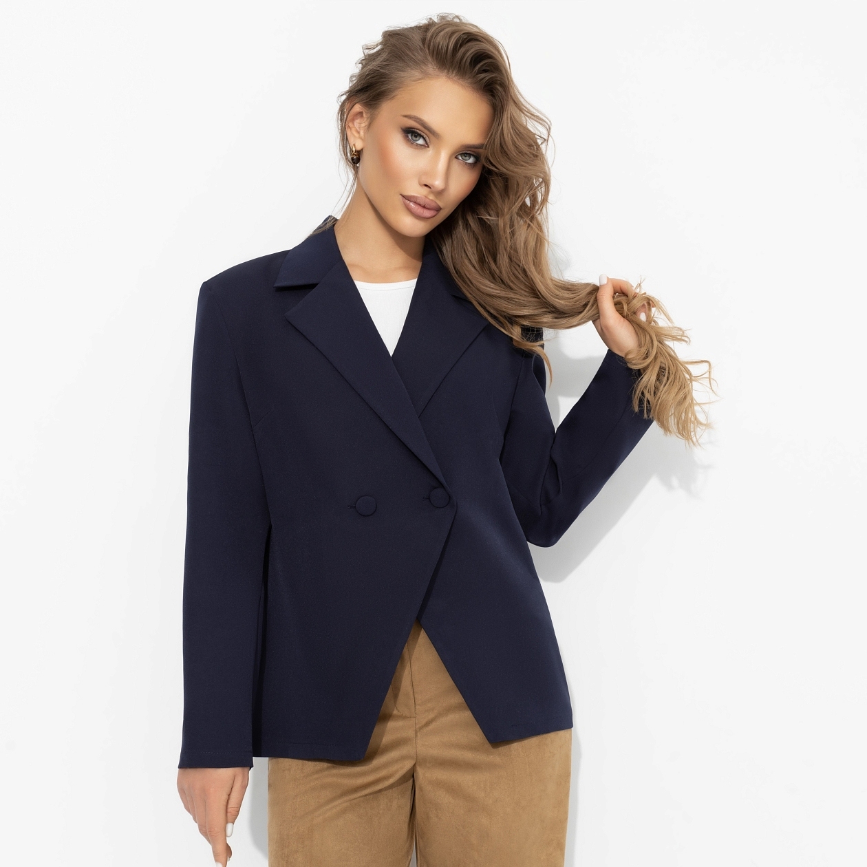 Жакет О чувствах по делу. Состав: 95% п/э, 5% эластан