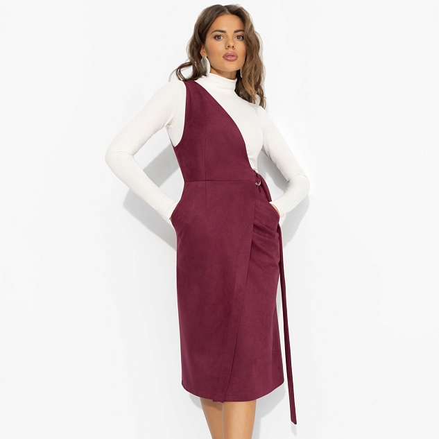 Сарафан Селфи-мания (бордо) 