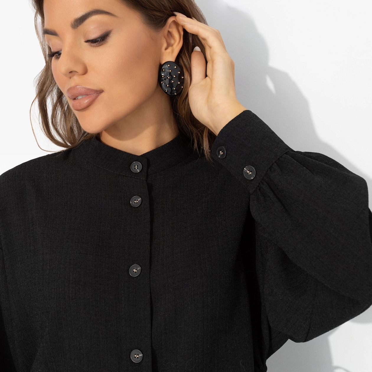 Невозможно оторваться (черная). Состав: 38% лен, 30% вискоза, 30% п/э, 2% спандекс